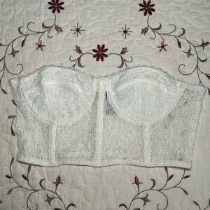 finesse lace corset top